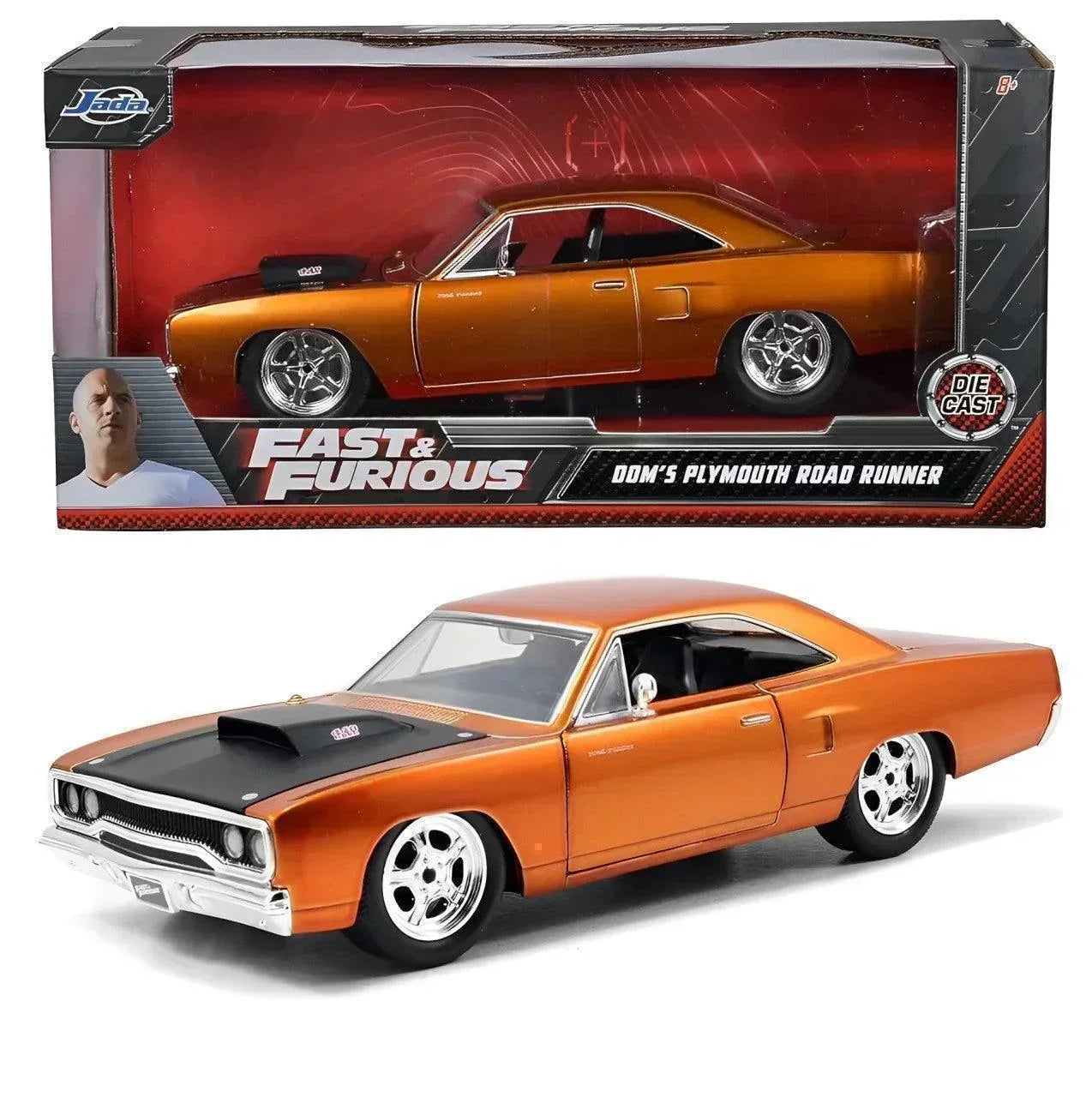 Plymouth Road Runner (Dominic Toretto) - Escala 1:24
